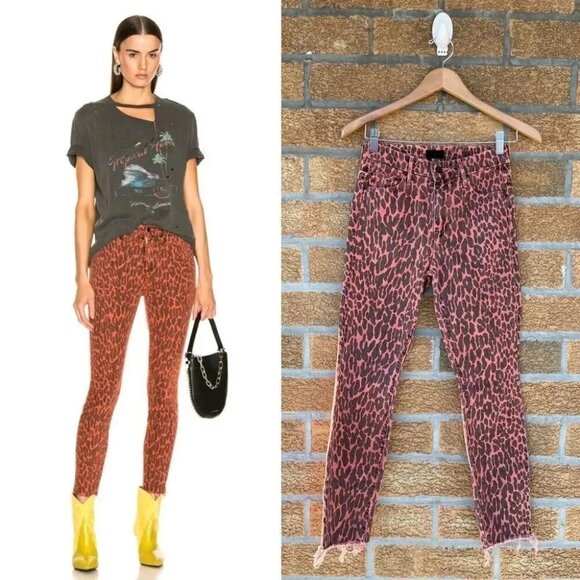 Mother The Looker Ankle Jeans in Animal Attraction 24 - Picture 2 of 14